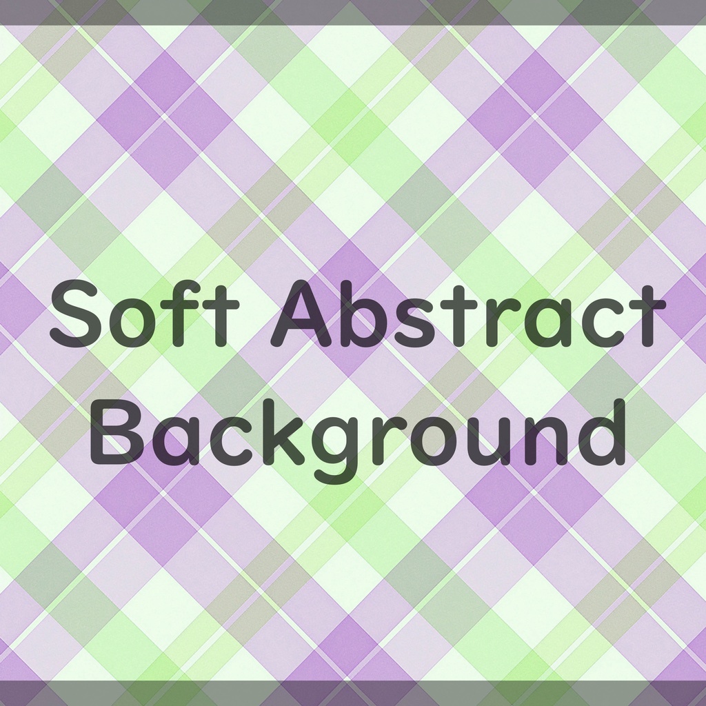 02_ソフトチェック柄ナチュラルテクスチャ背景素材|穏やかパステル(4色セット)
