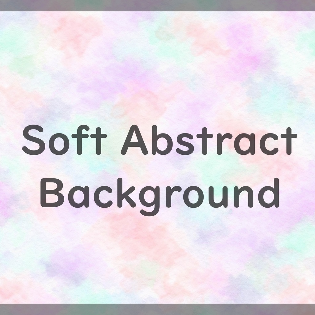 01_やさしいパステル水彩背景素材|淡彩クラウドテクスチャ(4色セット)