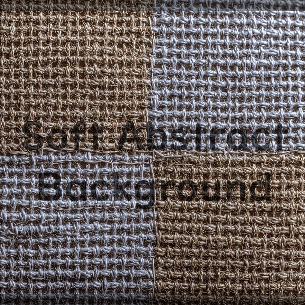 01_リネン調ナチュラルパッチワーク背景素材|素朴ファブリック質感(4色セット)