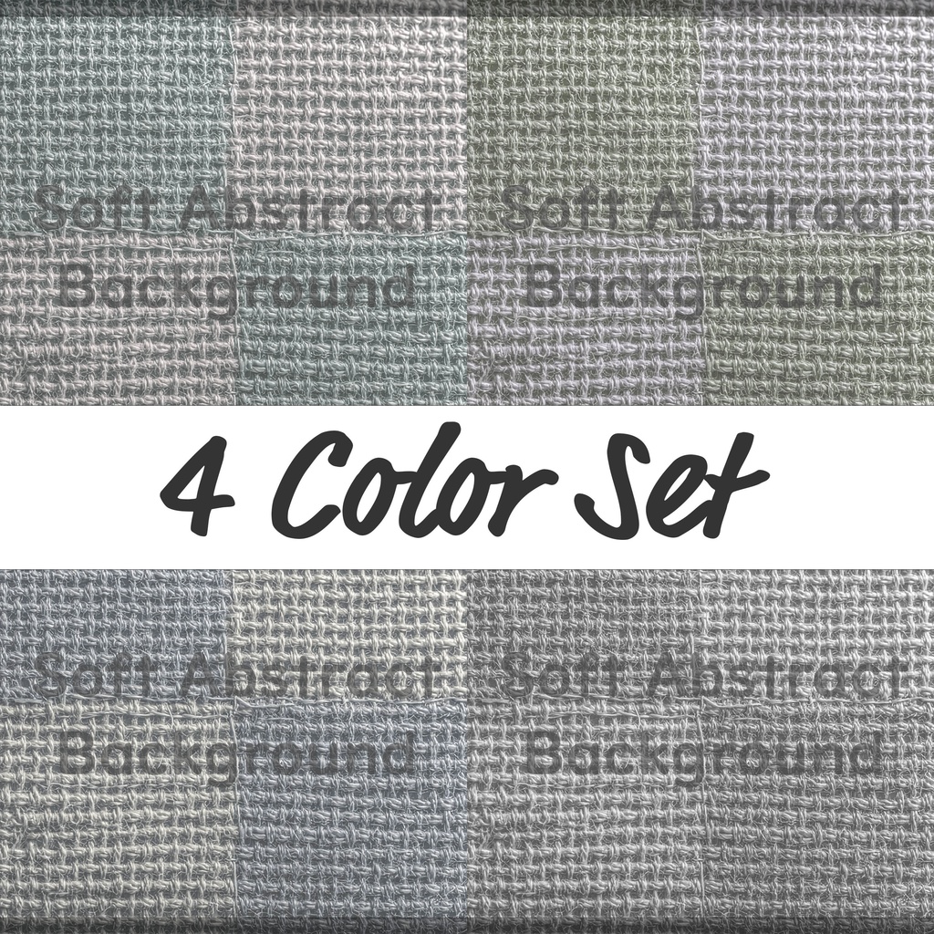 04_リネン調ナチュラルパッチワーク背景素材｜素朴ファブリック質感（4色セット）