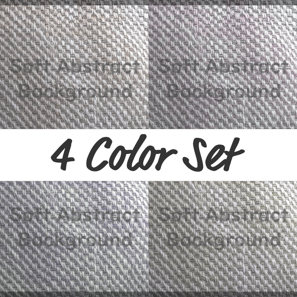 03_ナチュラルリネン織りテクスチャ背景素材|落ち着き布質感(4色セット)