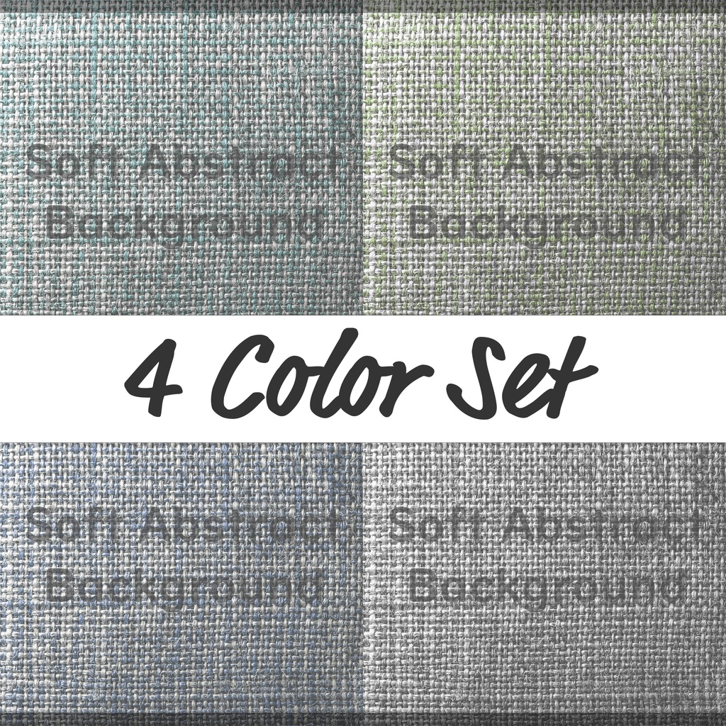 04_落ち着きリネングリッド背景｜自然素材テクスチャ（4色セット）