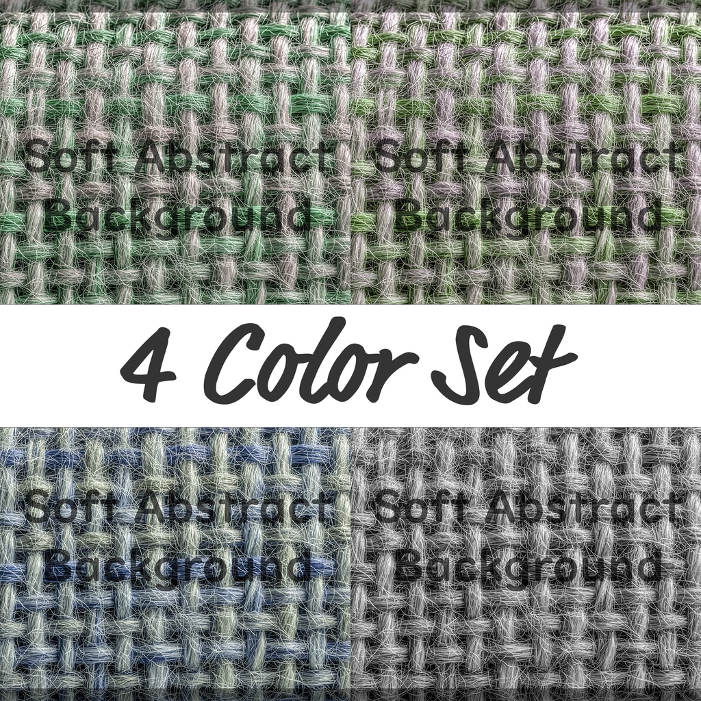 02_自然リネンクロス織り背景｜ファブリックテクスチャ（4色セット）