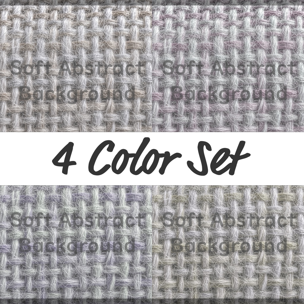 03_自然リネンクロス織り背景｜ファブリックテクスチャ（4色セット）