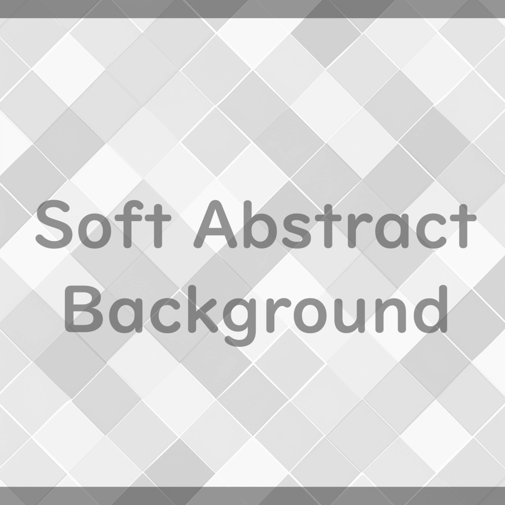 04_やわらかパステルダイヤ背景素材|淡彩キルトチェックパターン(4色セット)