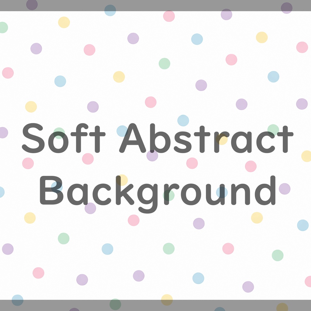 01_パステル水玉ランダムドット背景素材|やわらかポップテクスチャ(4色セット)