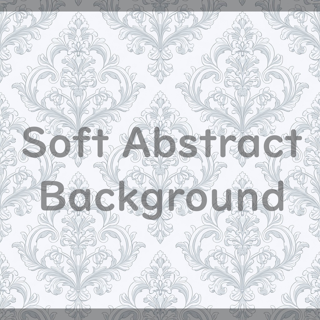 04_エレガントダマスクパターン背景素材|やわらかクラシック装飾模様(4色セット)
