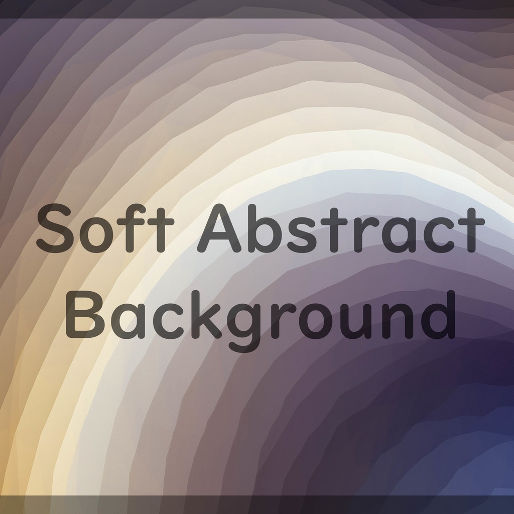 01_やさしいレイヤードグラデーション抽象背景素材|淡彩ホライゾンシェードデザイン(4色セット)