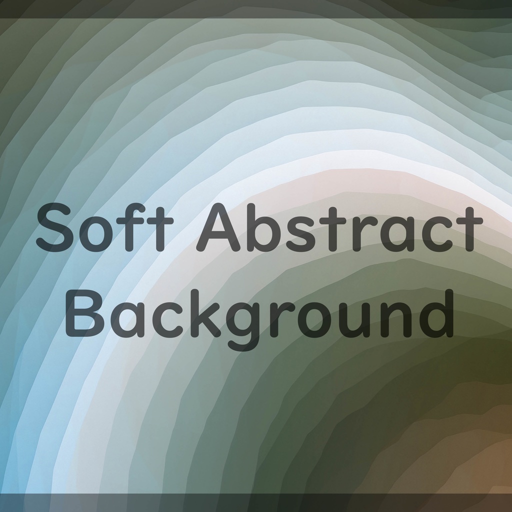 02_やさしいレイヤードグラデーション抽象背景素材|淡彩ホライゾンシェードデザイン(4色セット)