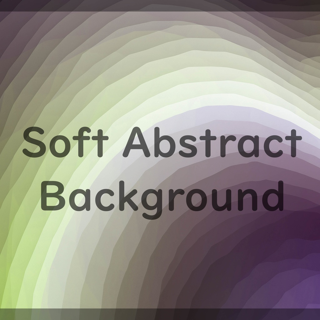 02_やさしいレイヤードグラデーション抽象背景素材|淡彩ホライゾンシェードデザイン(4色セット)