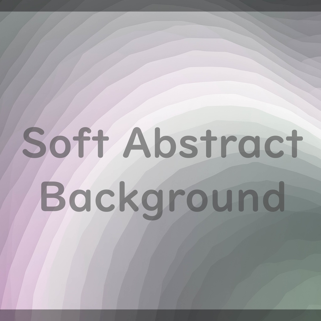 03_やさしいレイヤードグラデーション抽象背景素材|淡彩ホライゾンシェードデザイン(4色セット)