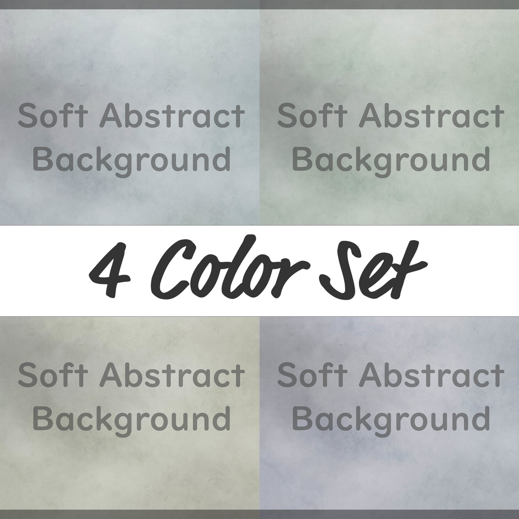 03_やわらかなにじみテクスチャ背景素材|やさしい水彩風ニュアンスデザイン(4色セット)