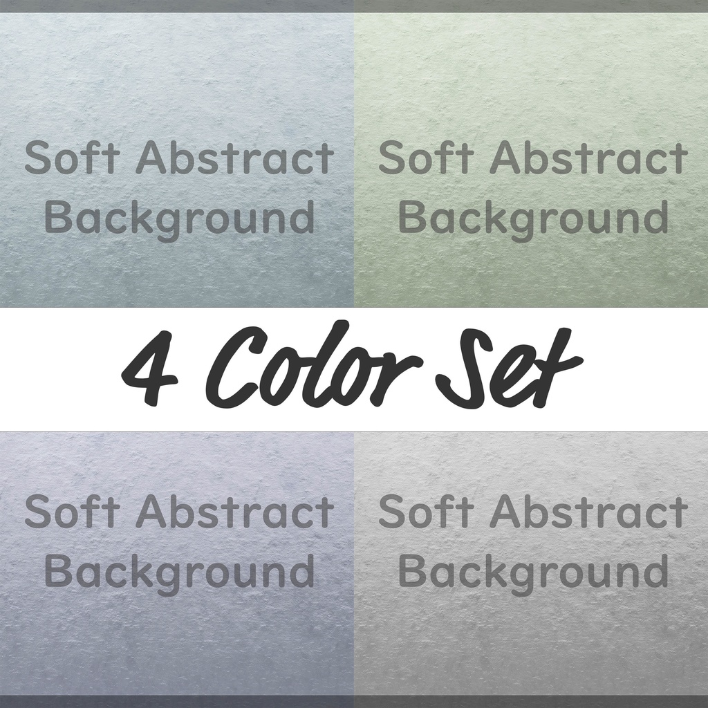 04_穏やかな凹凸テクスチャ背景素材｜シンプル質感デザイン（4色セット）