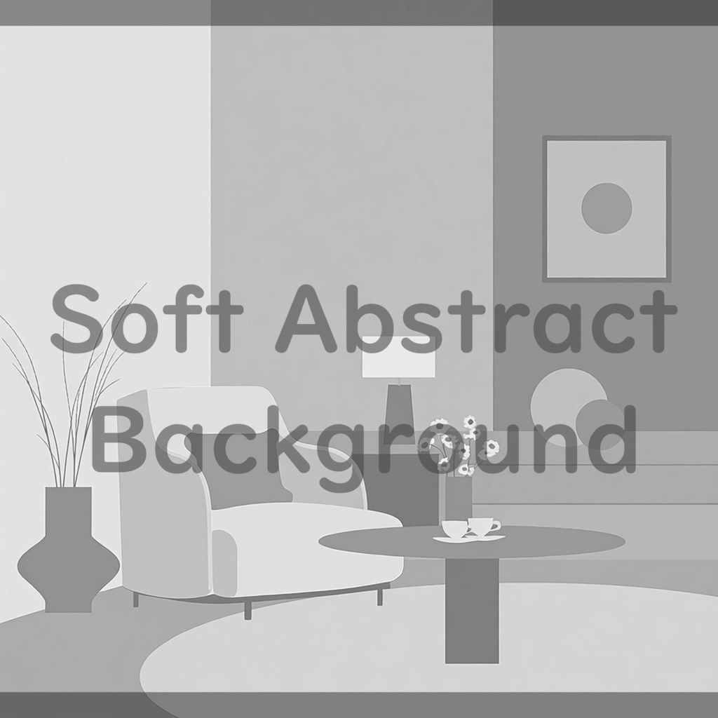 06_心地よい暮らしの室内背景素材|ナチュラル空間イメージ(8色セット)