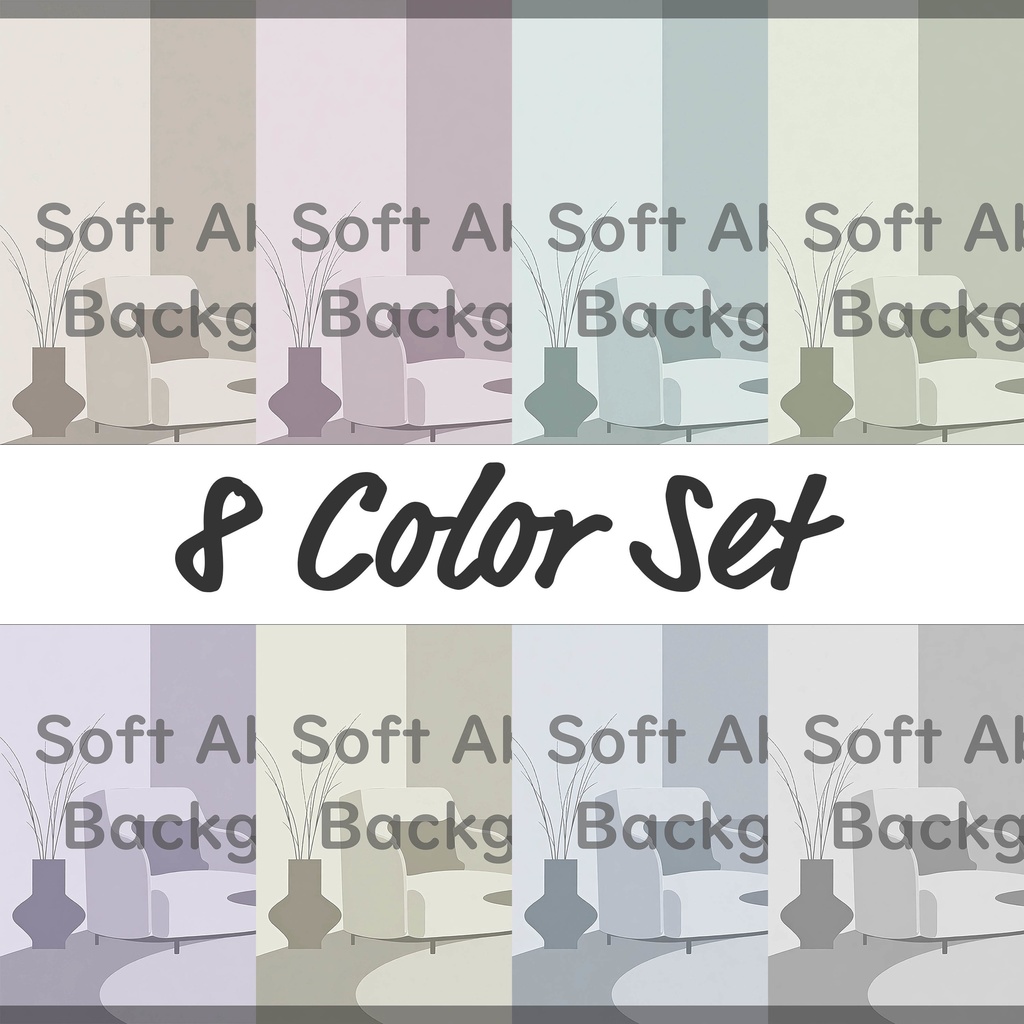 06_心地よい暮らしの室内背景素材|ナチュラル空間イメージ(8色セット)