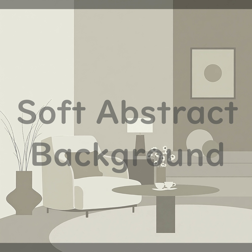 07_心地よい暮らしの室内背景素材|ナチュラル空間イメージ(12色セット)