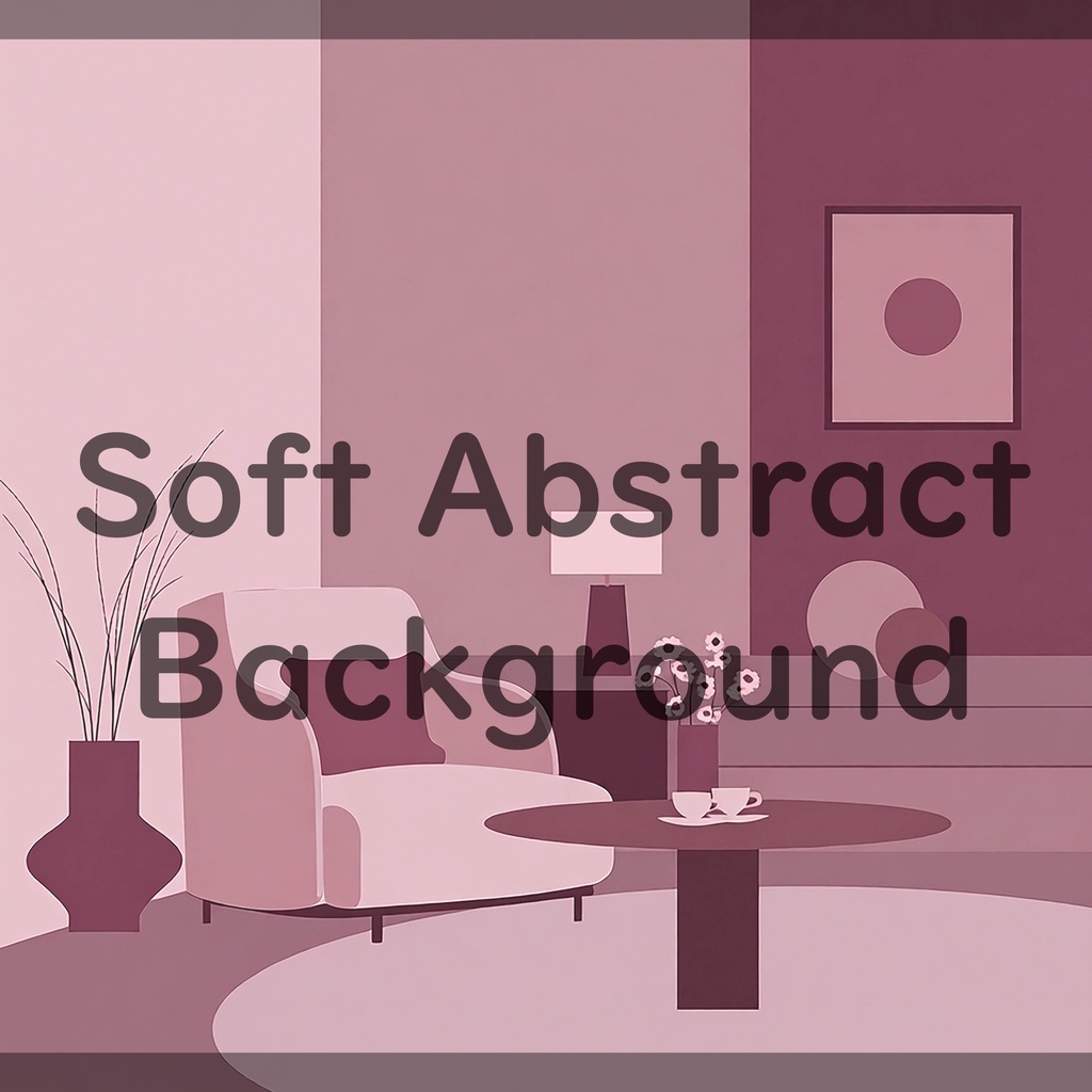 08_心地よい暮らしの室内背景素材|ナチュラル空間イメージ(16色セット)