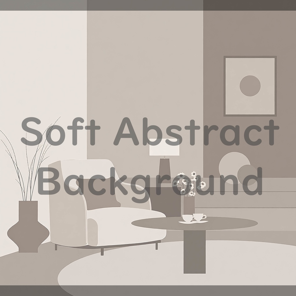 08_心地よい暮らしの室内背景素材|ナチュラル空間イメージ(16色セット)