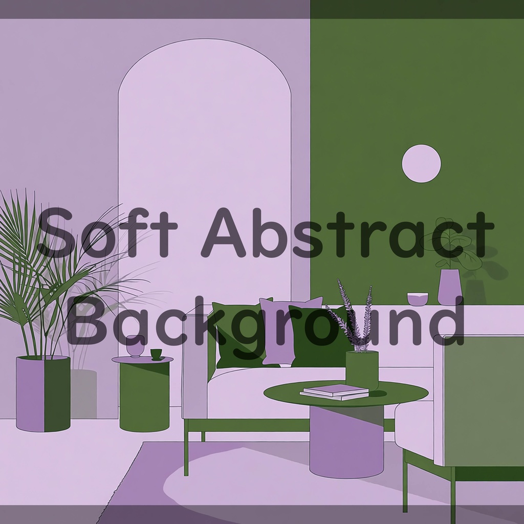 07_静かなモダンリビング空間背景素材|洗練インテリアシーン(12色セット)