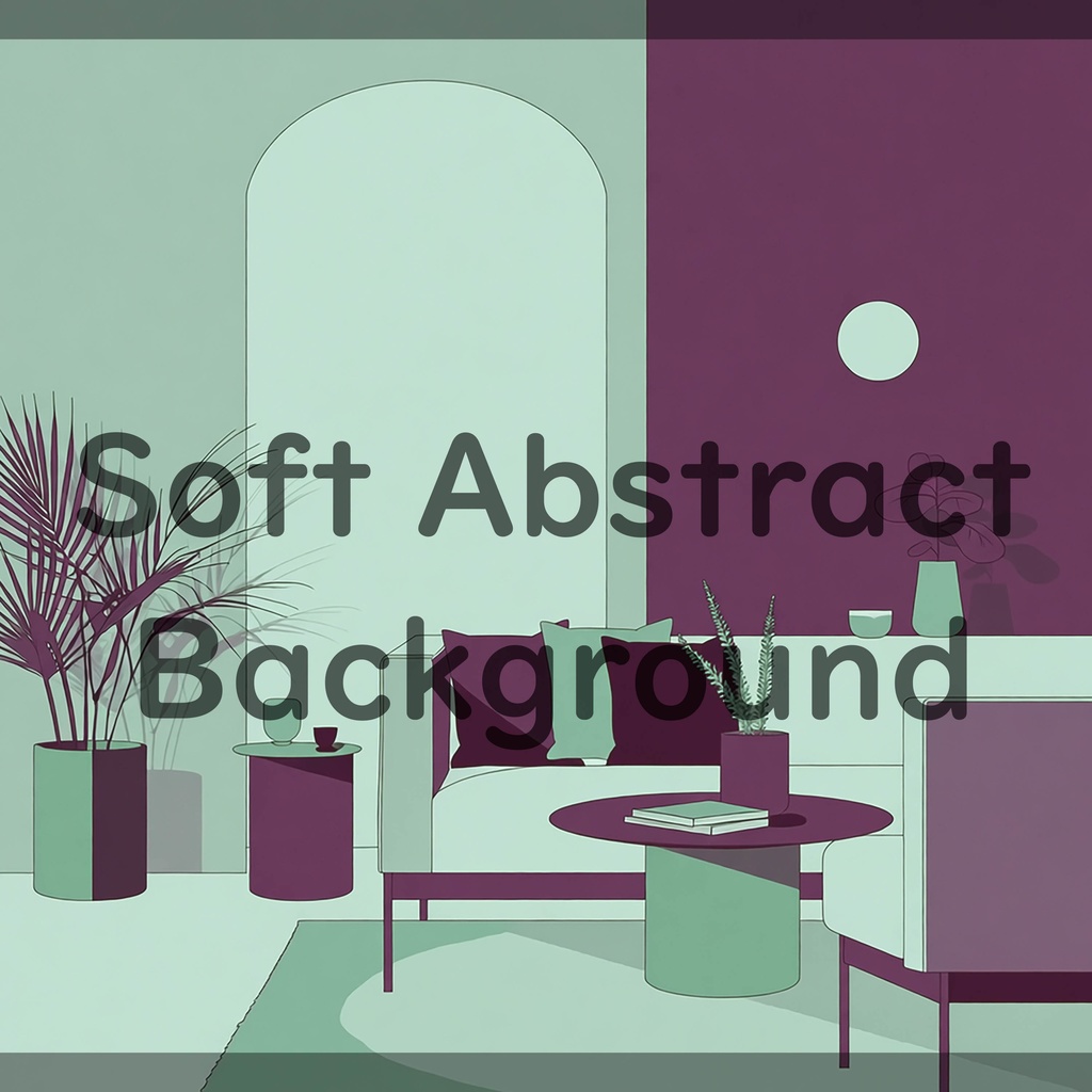 08_静かなモダンリビング空間背景素材|洗練インテリアシーン(16色セット)