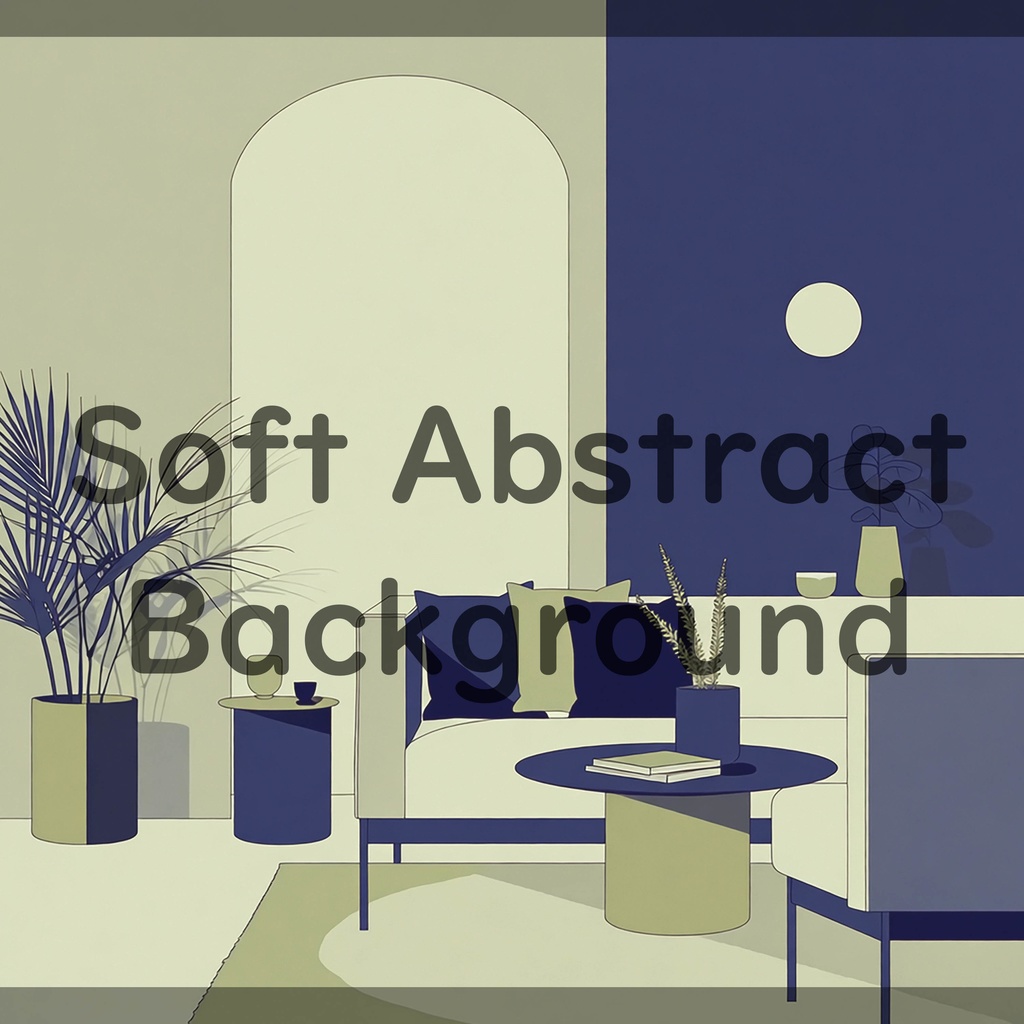 08_静かなモダンリビング空間背景素材|洗練インテリアシーン(16色セット)