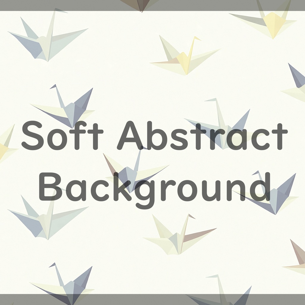 07_やさしい折り鶴パターン背景素材|穏やかな和風イメージ(12色セット)