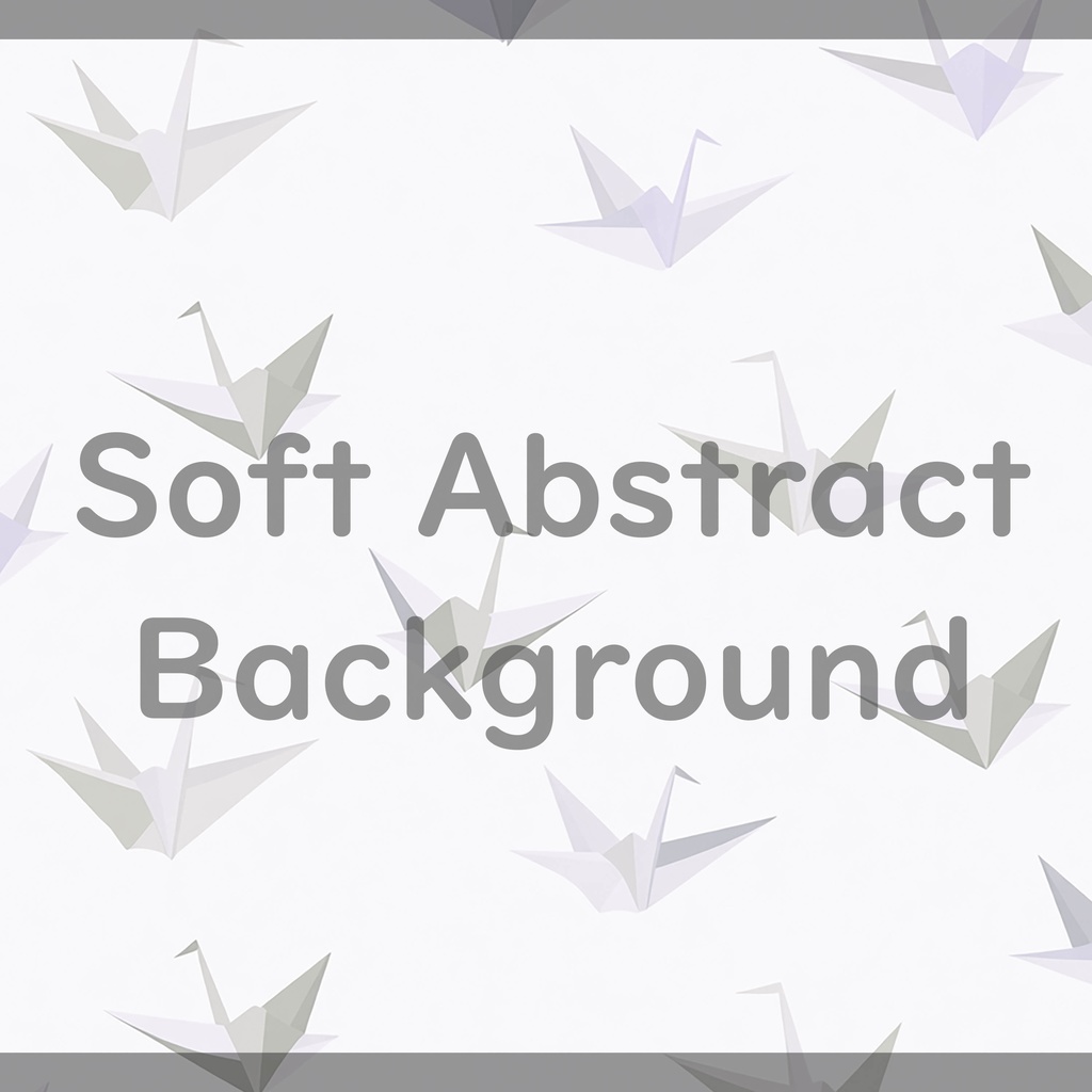 07_やさしい折り鶴パターン背景素材|穏やかな和風イメージ(12色セット)