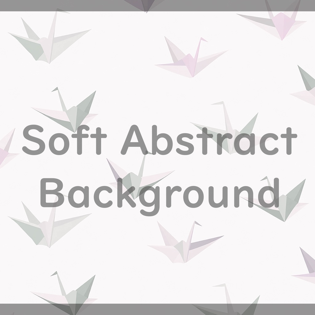 08_やさしい折り鶴パターン背景素材|穏やかな和風イメージ(16色セット)