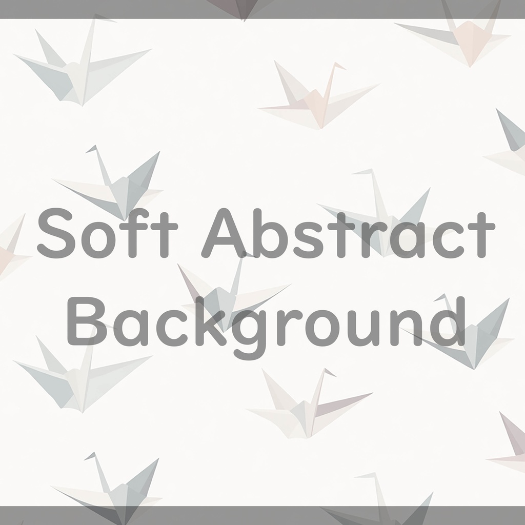 08_やさしい折り鶴パターン背景素材|穏やかな和風イメージ(16色セット)