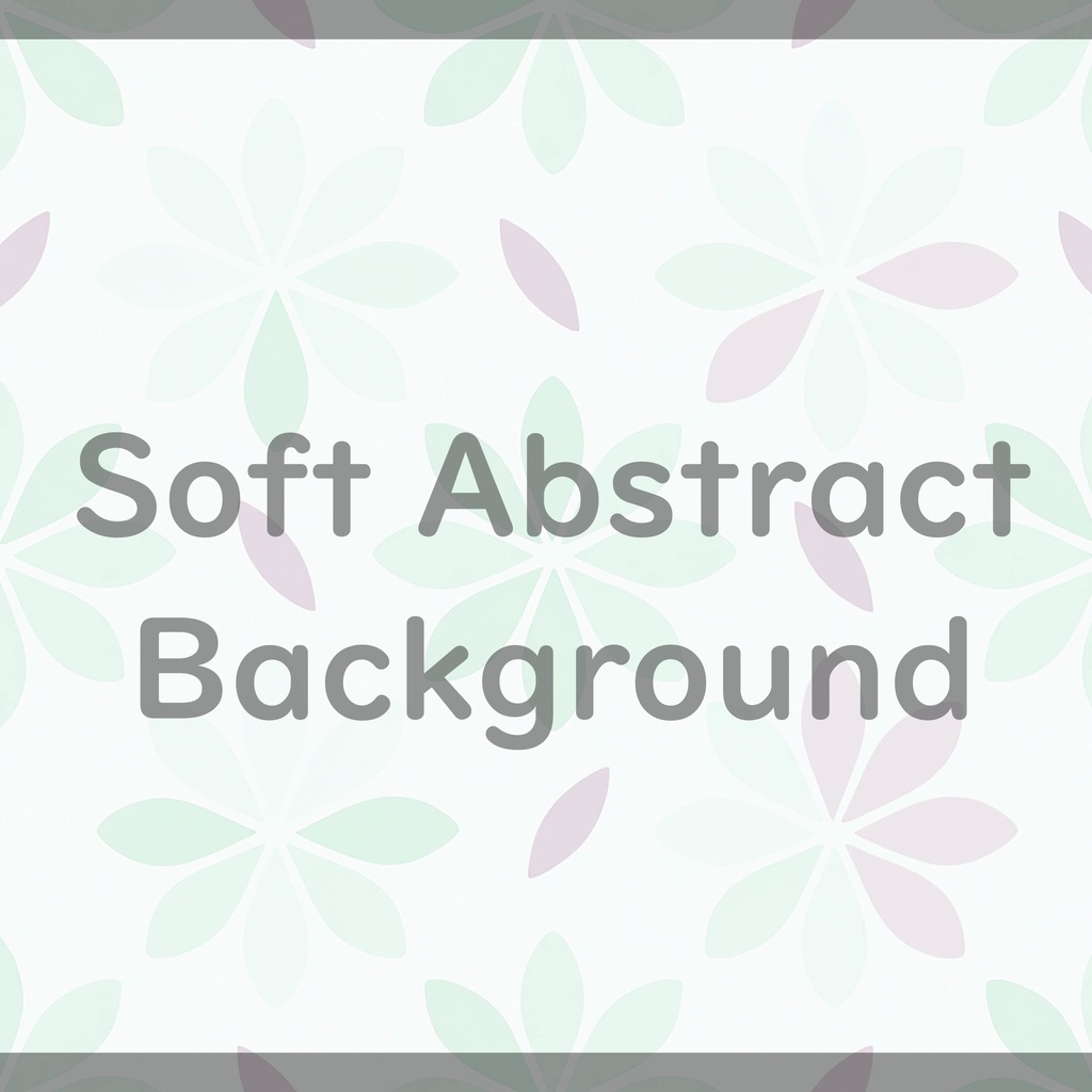 04_やさしい花びらパターン背景素材|穏やかなフラワーイメージ(4色セット)