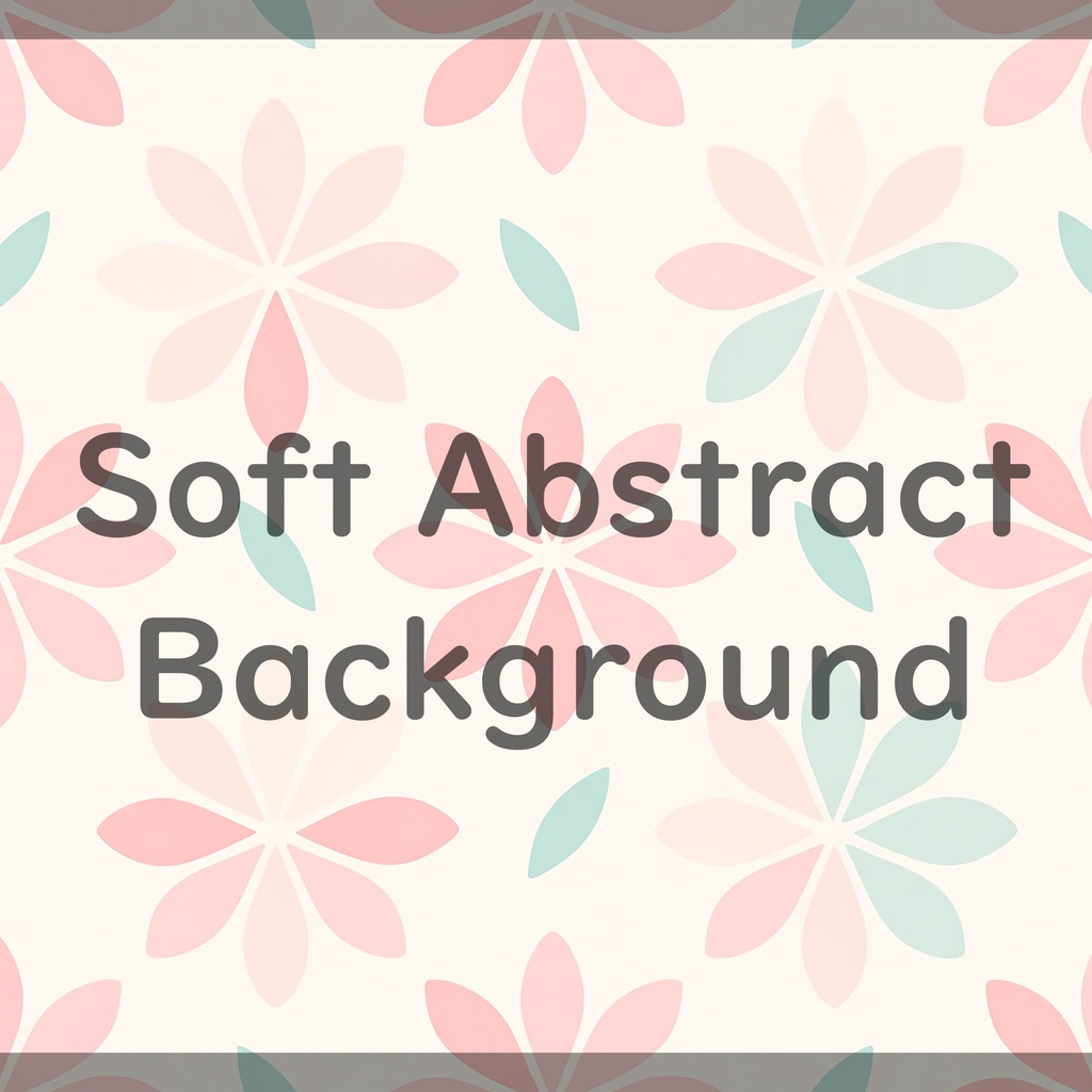 07_やさしい花びらパターン背景素材|穏やかなフラワーイメージ(12色セット)