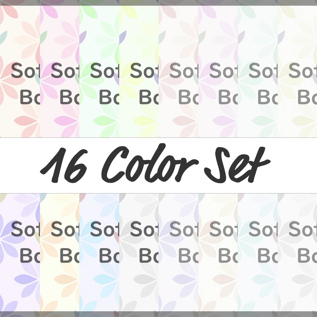 08_やさしい花びらパターン背景素材|穏やかなフラワーイメージ(16色セット)