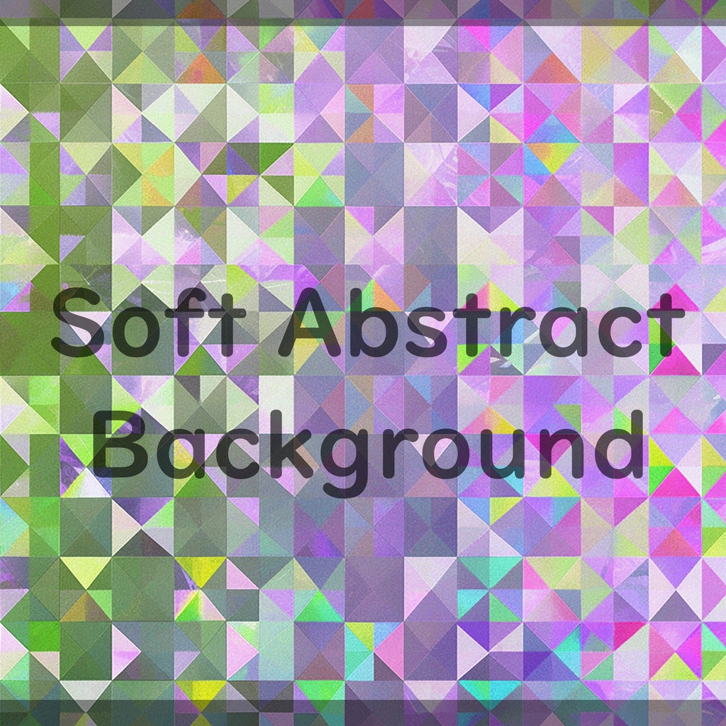 01_きらめくホログラムモザイク背景素材|抽象デザイン(4色セット)