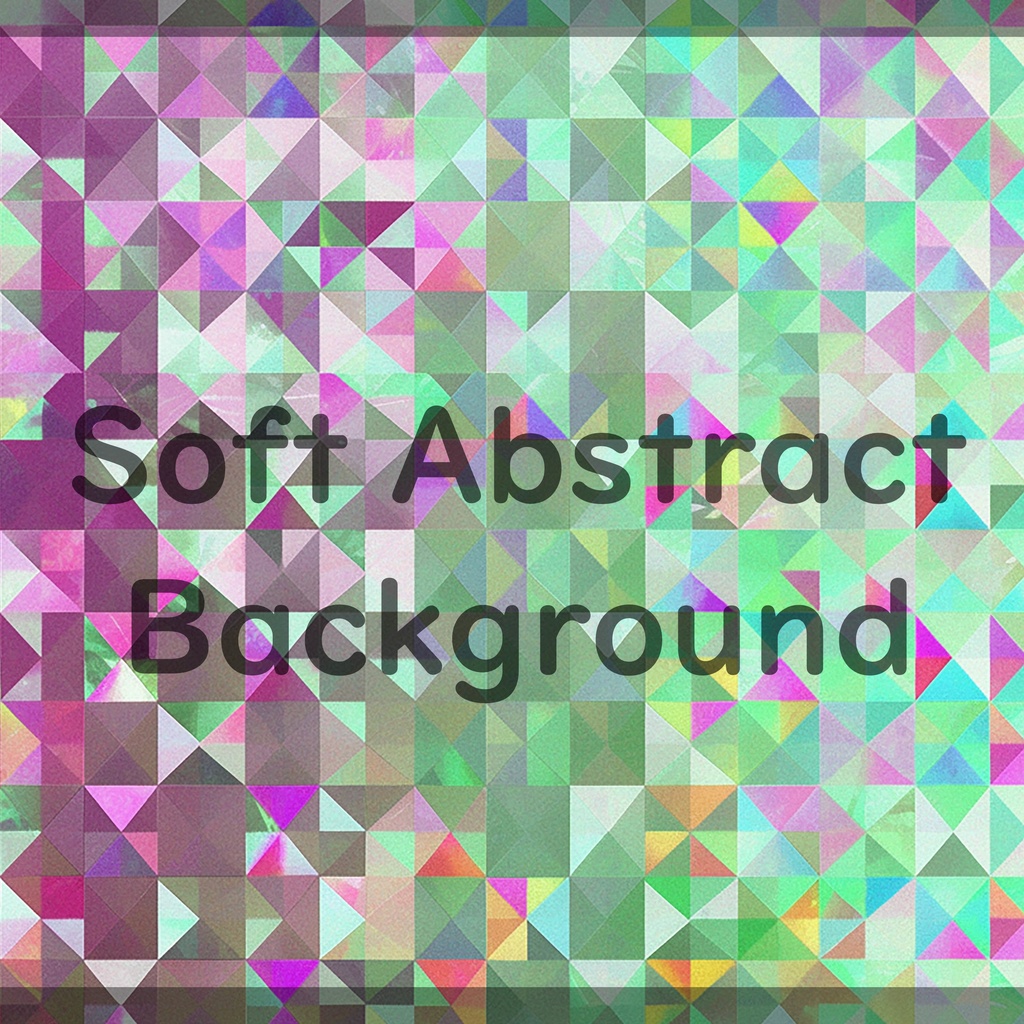 02_きらめくホログラムモザイク背景素材|抽象デザイン(4色セット)