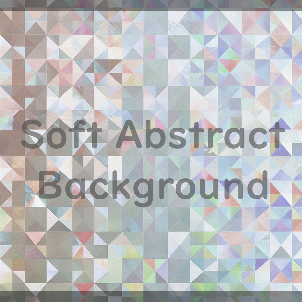 04_きらめくホログラムモザイク背景素材|抽象デザイン(4色セット)