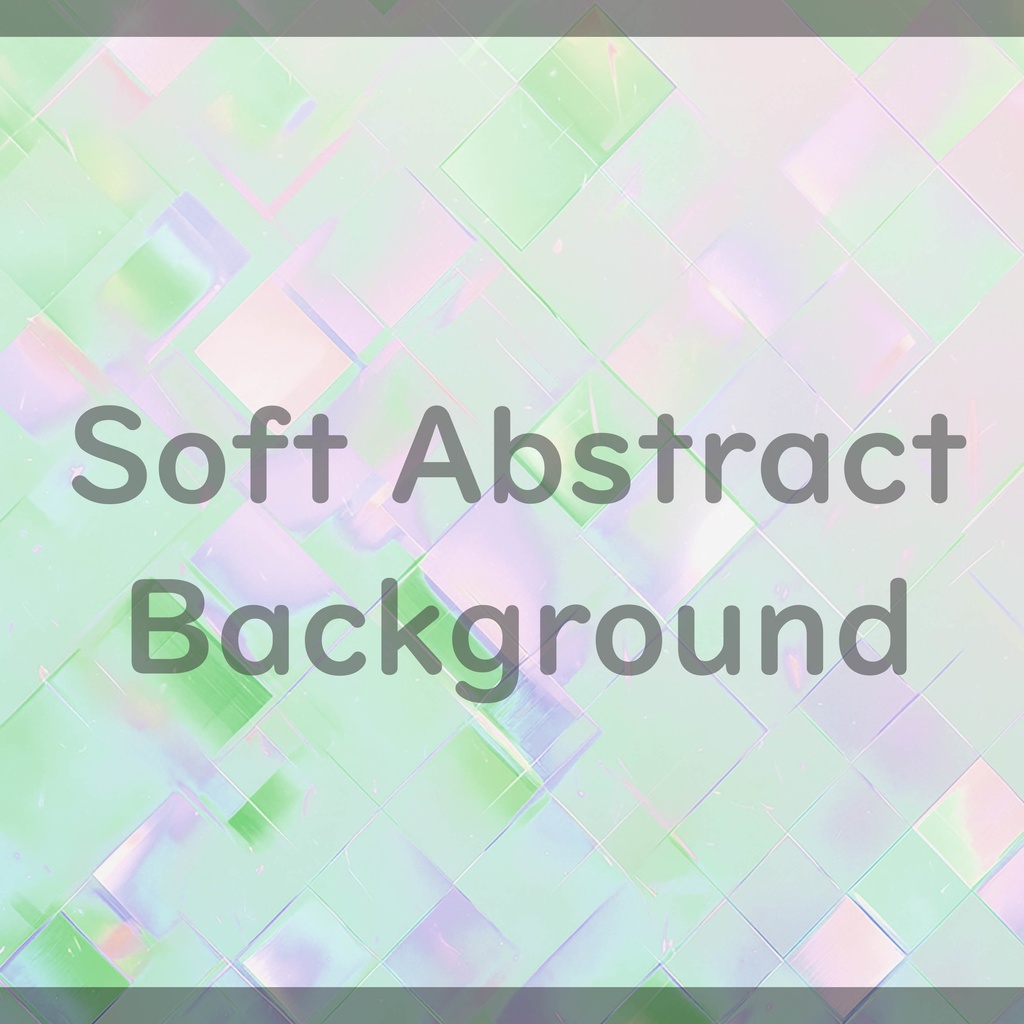 03_やさしく輝くホログラムタイル背景素材|透明感パターンデザイン(4色セット)