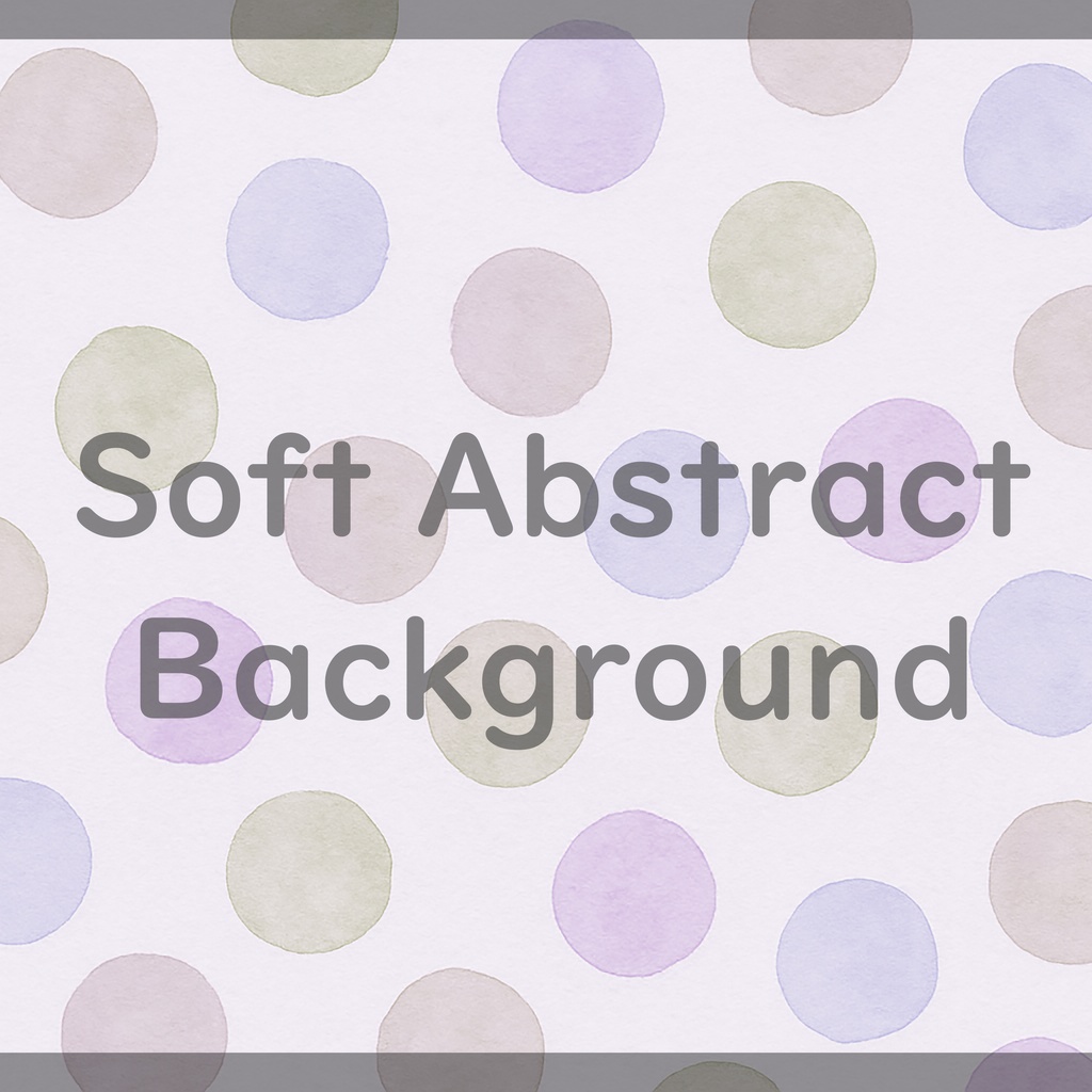 02_パステルドット背景素材|ソフトな水彩風アブストラクト(8色セット)