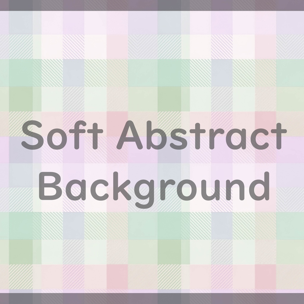 08_やさしい色合いのパステルチェック背景素材|淡色グリッドパターン