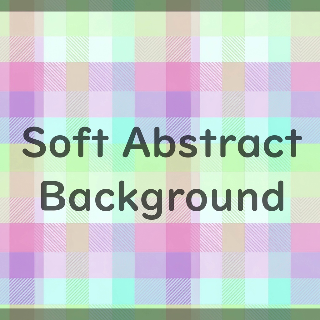 01_やさしい色合いのパステルチェック背景素材|淡色グリッドパターン(8枚セット)