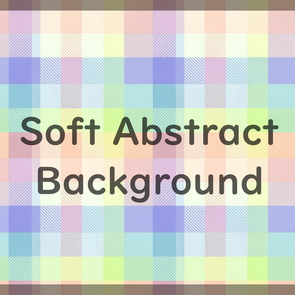 01_やさしい色合いのパステルチェック背景素材|淡色グリッドパターン(8枚セット)