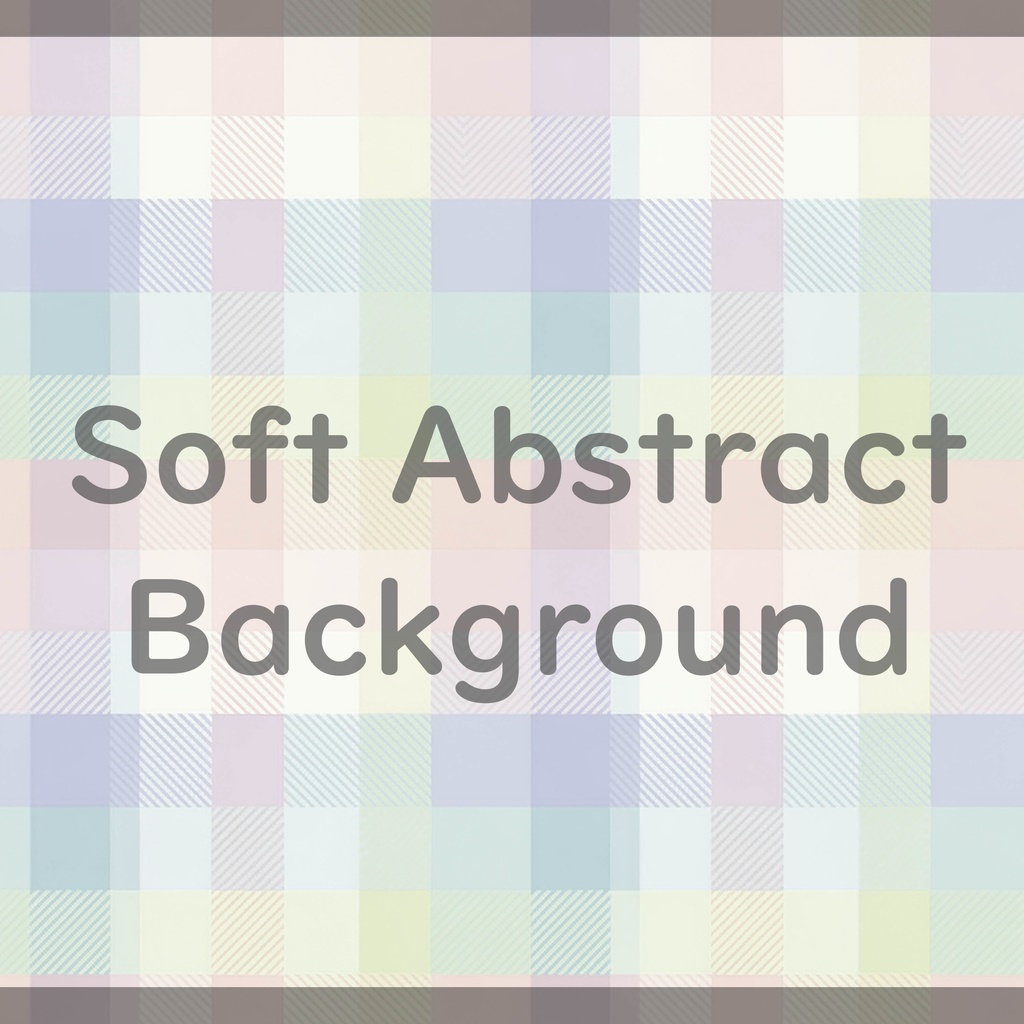02_やさしい色合いのパステルチェック背景素材|淡色グリッドパターン(8枚セット)