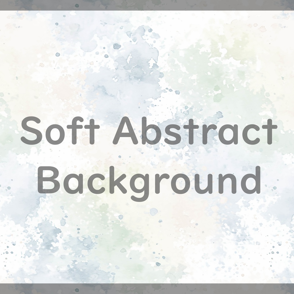 03_パステル水彩スプラッシュ背景素材|やさしい抽象テクスチャ(4色セット)