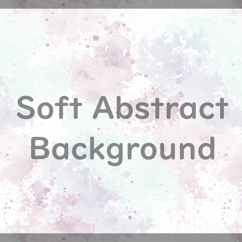 04_パステル水彩スプラッシュ背景素材|やさしい抽象テクスチャ(4色セット)