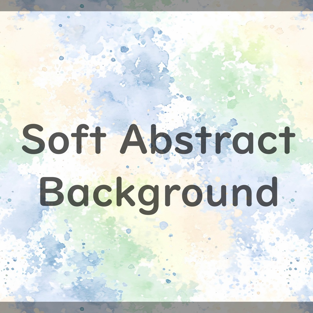 01_パステル水彩スプラッシュ背景素材|やさしい抽象テクスチャ(8色セット)