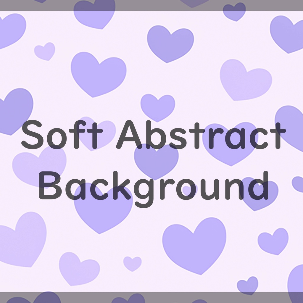 03_やさしいパステルハートの背景素材｜ふんわり恋色デザイン