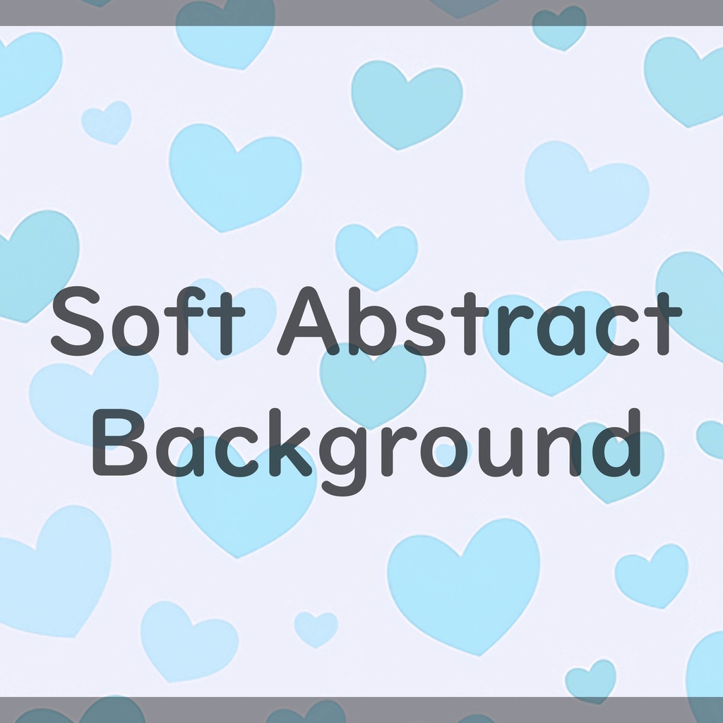 06_やさしいパステルハートの背景素材｜ふんわり恋色デザイン