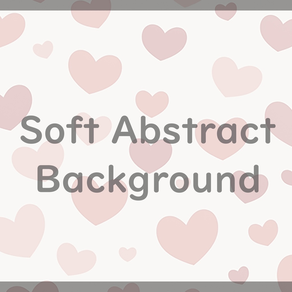 07_やさしいパステルハートの背景素材｜ふんわり恋色デザイン