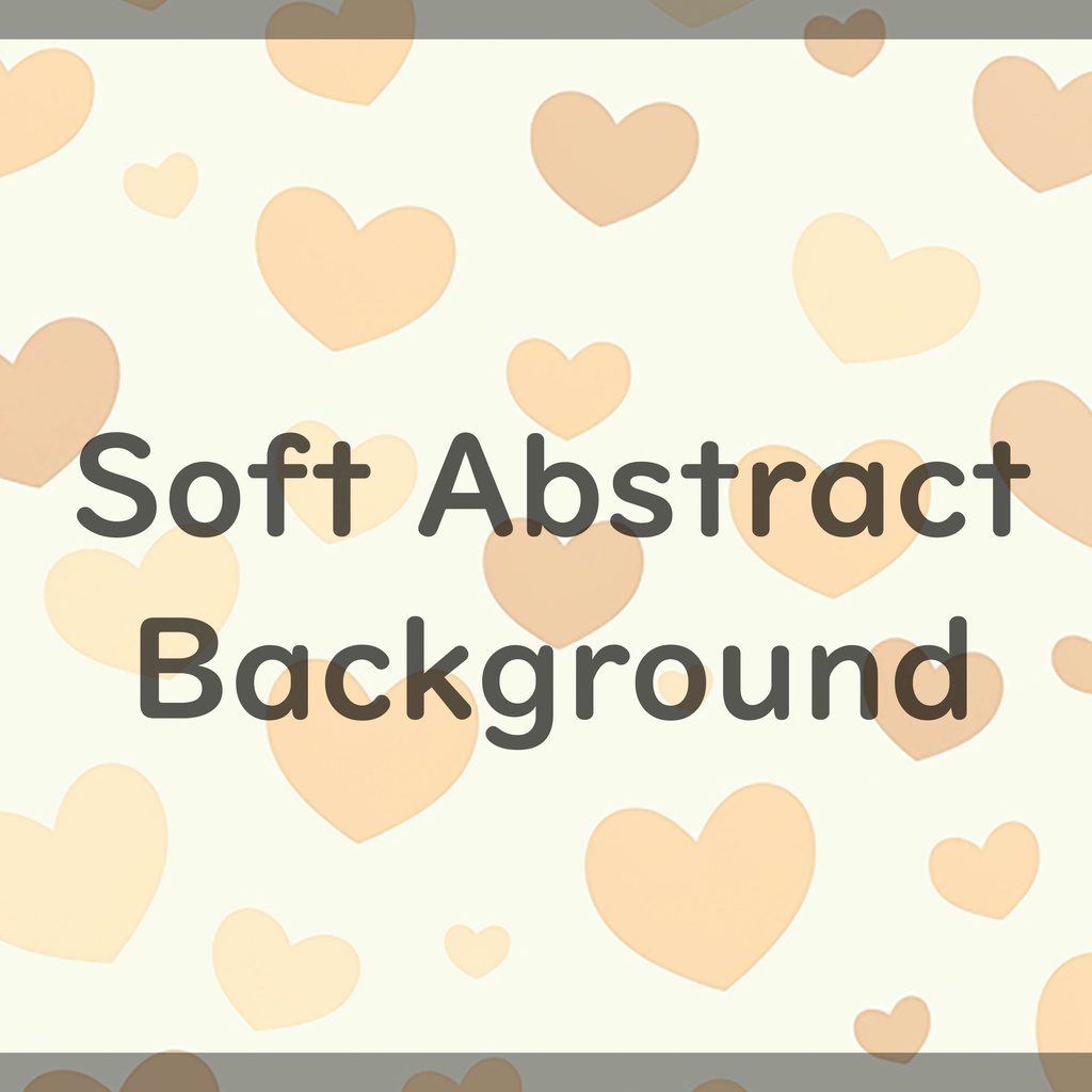 01_やさしいパステルハートの背景素材|ふんわり恋色デザイン(4色セット)
