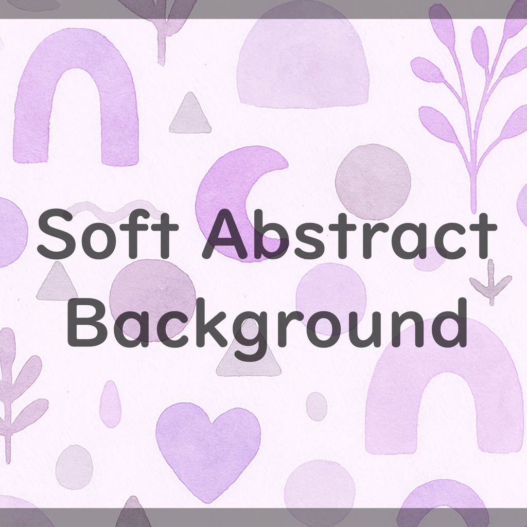 03_水彩タッチのやわらか模様背景素材｜やさしい抽象テクスチャ