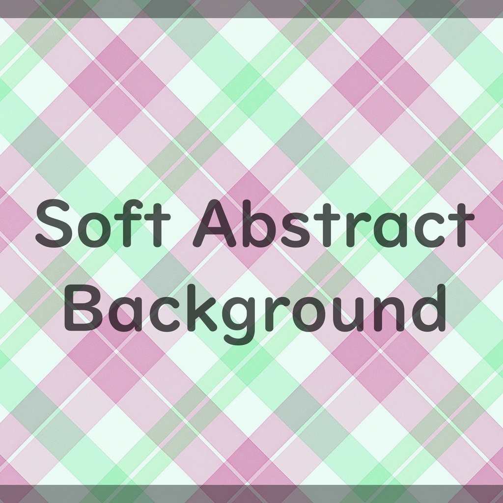 04_ソフトチェック柄ナチュラルテクスチャ背景素材｜穏やかパステル